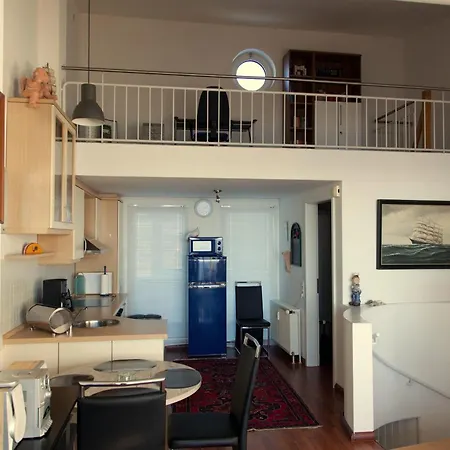 Apartmán Exklusive Ferienwohnung Am Suedstrand Mit Panoramabalkon & Meerblick Wohnung 92 Wilhelmshaven