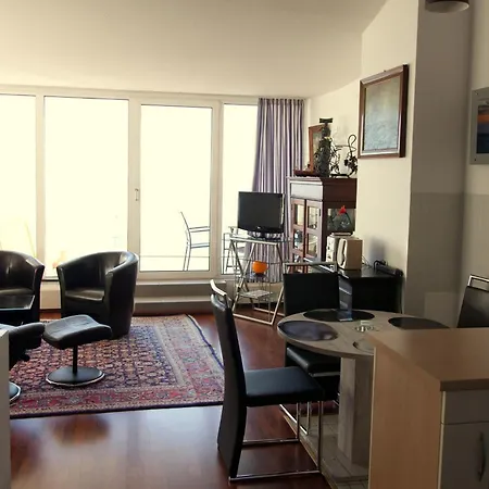 Apartmán Exklusive Ferienwohnung Am Suedstrand Mit Panoramabalkon & Meerblick Wohnung 92 *