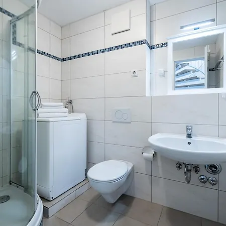 Apartmán Exklusive Ferienwohnung Am Suedstrand Mit Panoramabalkon & Meerblick Wohnung 92 Wilhelmshaven